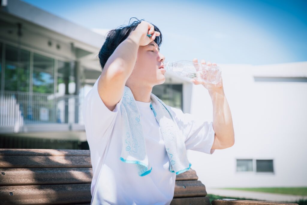 暑い日のイメージ画像