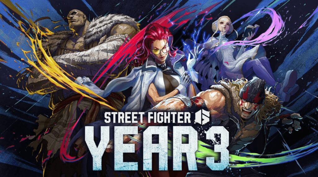 ストリートファイター6のyear3キャラのメインビジュアル画像